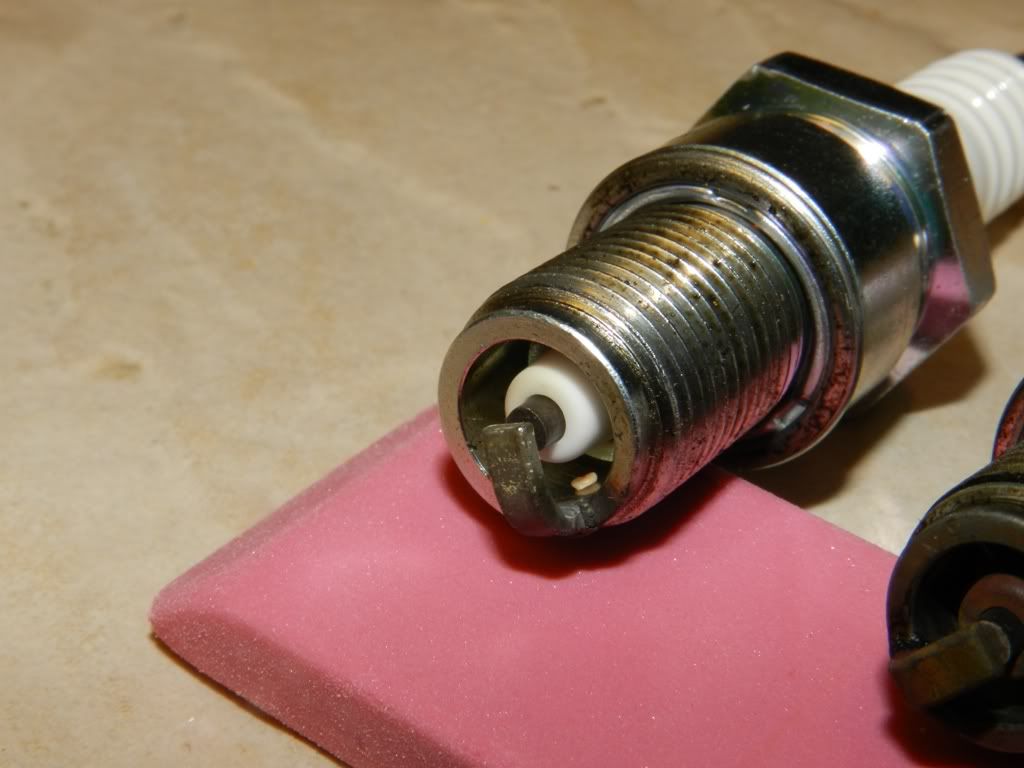 Spark plug reading after rejetting Banshee Repairs and Mods Banshee